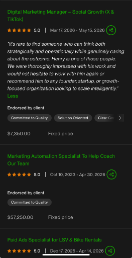 Client-endorsed outcomes, ongoing work