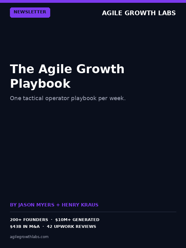 The Agile Growth Playbook
