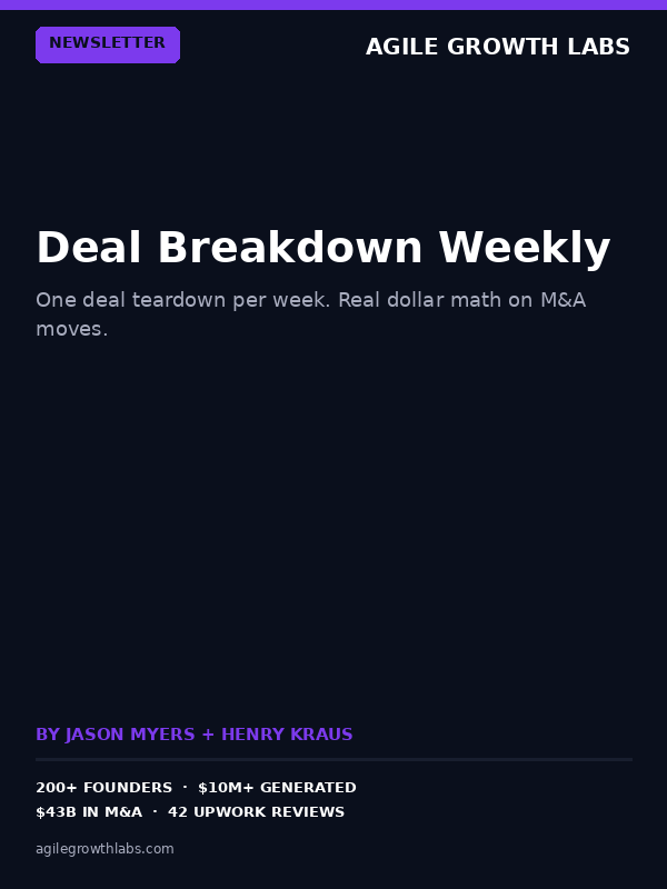 Deal Breakdown Weekly