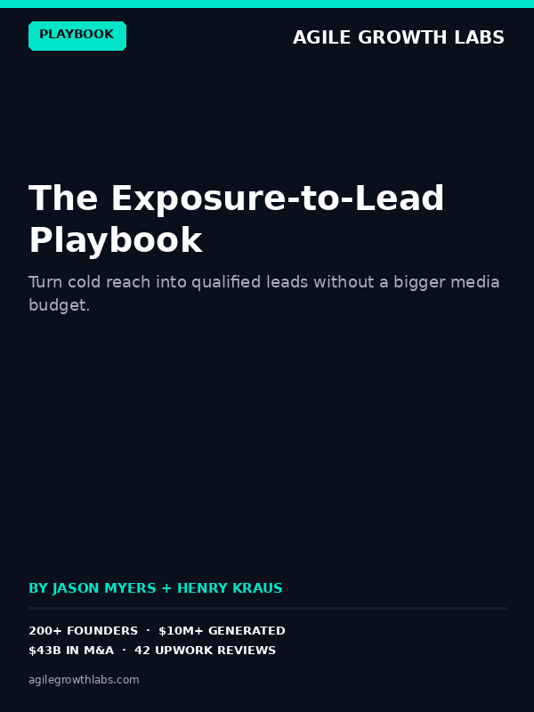 The Exposure-to-Lead Playbook