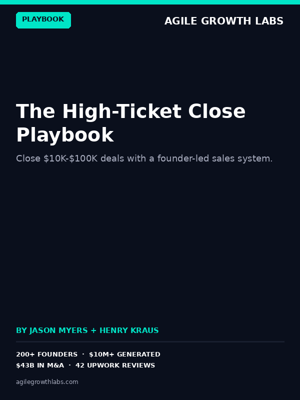 The High-Ticket Close Playbook
